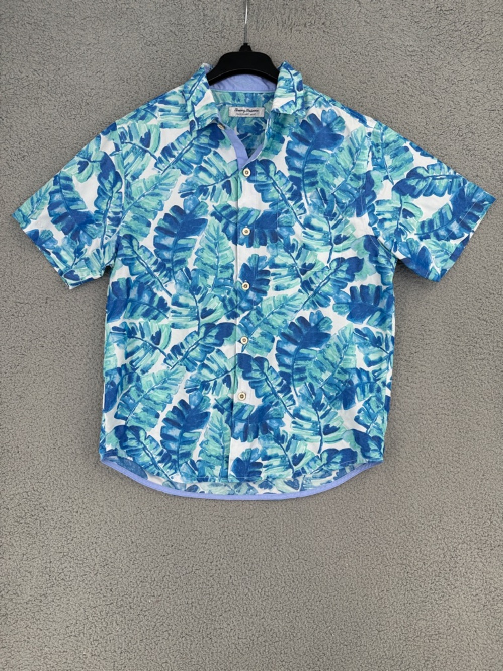 Tommy Bahama coolmax The Coconut Point men’s medium short sleeve button up shirt